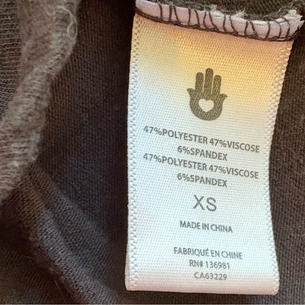 Spiritual Gangster x Kendall Toole Never Knocked Out Crop Tank in Grey Sz XS - Picture 7 of 8